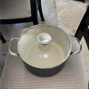 Green Pan for Sur La Table Ceramic Nonstick Stockpot w/ Lid